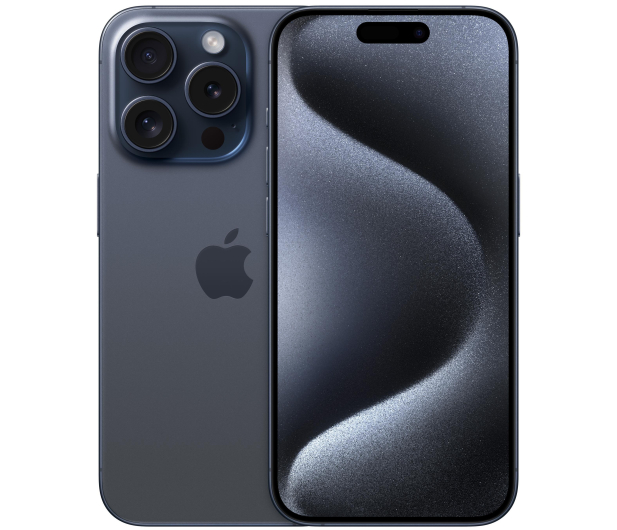 Apple iPhone 15 Pro 256GB Blue Titanium - 1180071 - zdjęcie